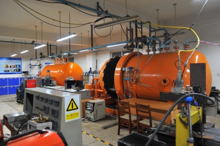 模擬60米水深水下焊接裝備